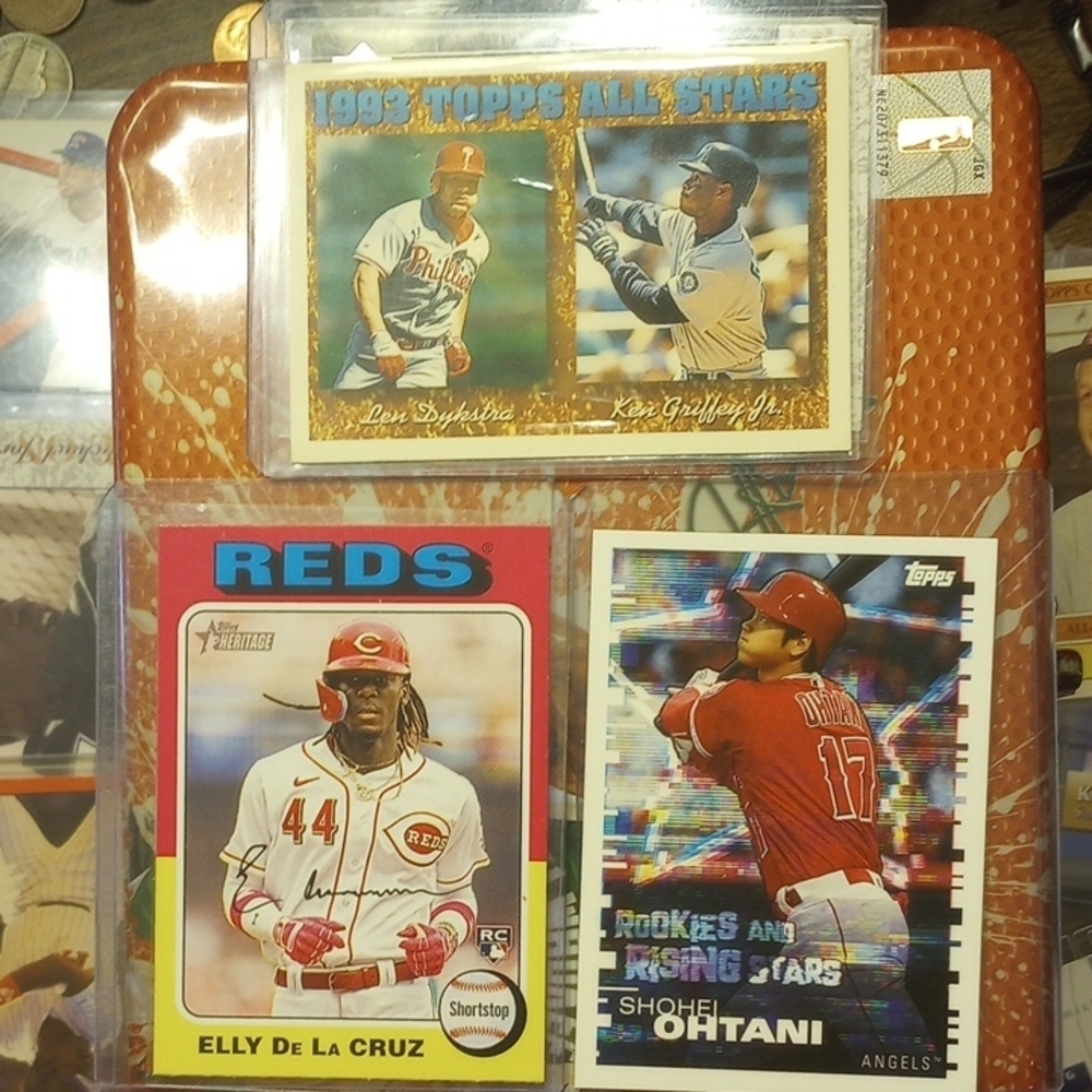Topps Baseball Card Collection - Reds and Angels